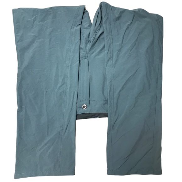 Patagonia Green Nylon Spandex Pants 34 x 30.5 Hike - Picture 3 of 12